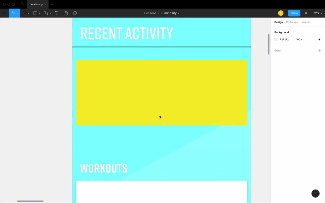 Yellow and turquoise brand colors clashing — both at near-100% brightness, both demanding attention at once