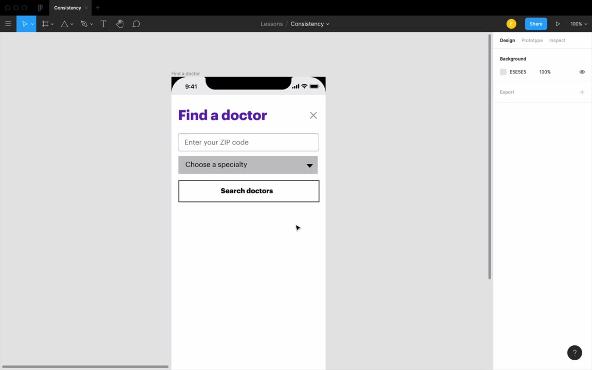 Three form controls built from scratch — mismatched heights, borders, and visual weight despite perfect alignment